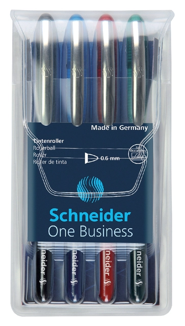 Een Rollerpen Schneider One Business 0.6mm assorti koop je bij Hoekmankantoorartikelen.nl