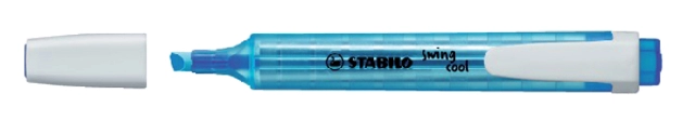 Een Markeerstift STABILO Swing cool 275/31 blauw koop je bij VHK Kantoorartikelen