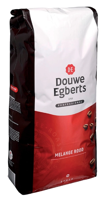 Een Koffie Douwe Egberts bonen Melange Rood 3kg koop je bij VHK Kantoorartikelen