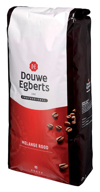 Een Koffie Douwe Egberts bonen Melange Rood 3kg koop je bij VHK Kantoorartikelen