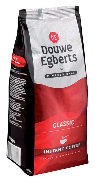 Een Koffie Douwe Egberts instant Classic 300gr koop je bij VHK Kantoorartikelen