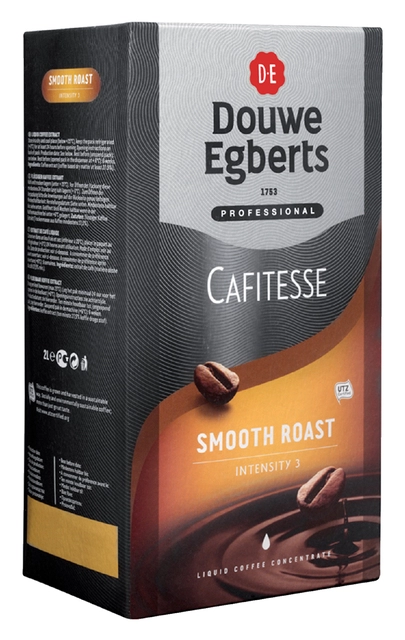 Een Koffie Douwe Egberts Cafitesse smooth roast 2 liter koop je bij VHK Kantoorartikelen