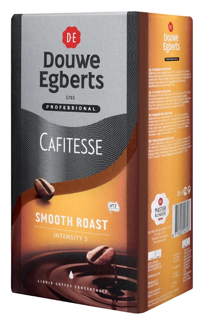 Een Koffie Douwe Egberts Cafitesse smooth roast 2 liter koop je bij VHK Kantoorartikelen