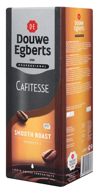 Een Koffie Douwe Egberts Cafitesse smooth roast 125cl koop je bij VHK Kantoorartikelen