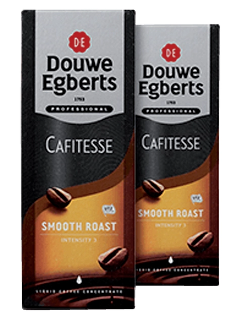 Een Koffie Douwe Egberts Cafitesse smooth roast 125cl koop je bij VHK Kantoorartikelen