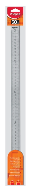 Een Liniaal Maped metaal 50cm koop je bij Hoekmankantoorartikelen.nl