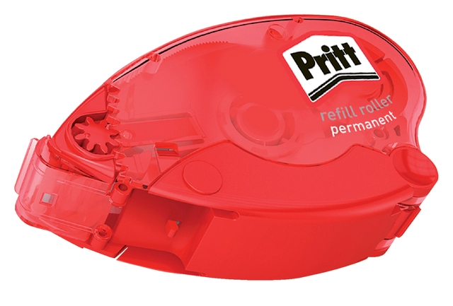 Een Lijmroller Pritt navulbaar permanent koop je bij Hoekmankantoorartikelen.nl