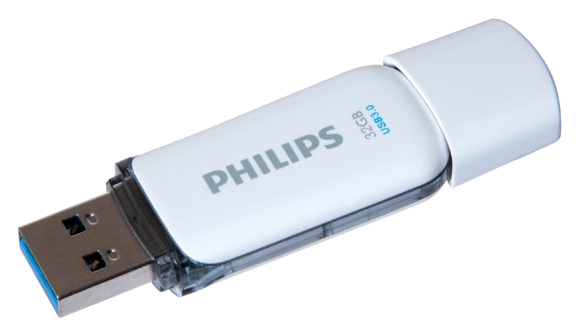 Een USB-stick 3.0 Philips Snow Edition Shadow Grey 32GB koop je bij VHK Kantoorartikelen