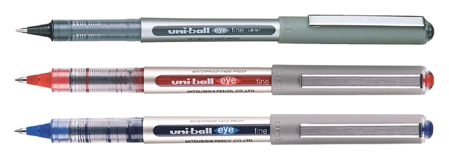 Een Rollerpen Uni-ball Eye 157N fijn zwart koop je bij Hoekmankantoorartikelen.nl