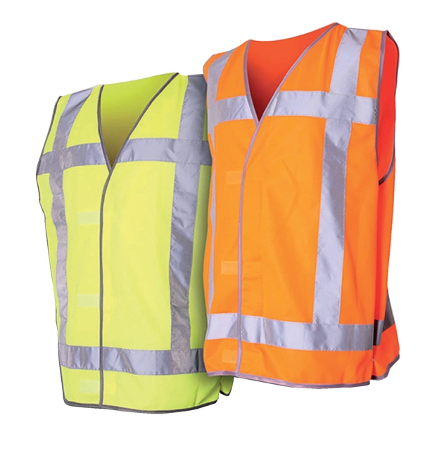 Een Veiligheidsvest QW3 fluor geel koop je bij VHK Kantoorartikelen