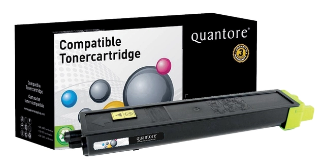 Een Toner Quantore alternatief tbv Kyocera TK-895Y geel koop je bij Hoekmankantoorartikelen.nl