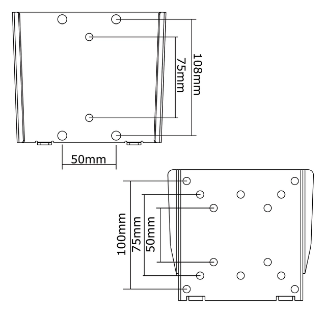 Een Monitor wandsteun Neomounts W25 10-30" zilvergrijs koop je bij VHK Kantoorartikelen