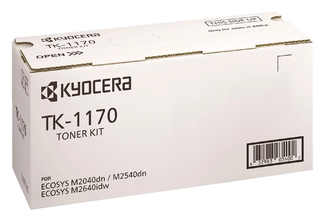 Een Toner Kyocera TK-1170K zwart koop je bij VHK Kantoorartikelen