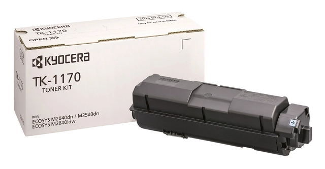 Een Toner Kyocera TK-1170K zwart koop je bij VHK Kantoorartikelen