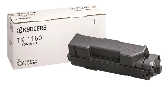 Een Toner Kyocera TK-1160K zwart koop je bij Hoekmankantoorartikelen.nl