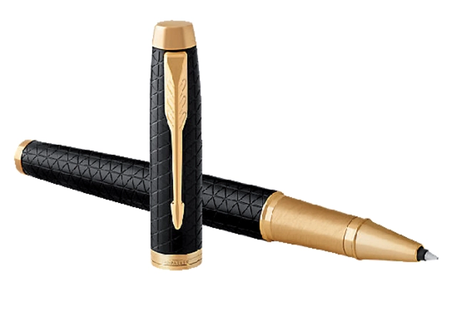 Een Rollerpen Parker IM Premium black GT fijn koop je bij VHK Kantoorartikelen