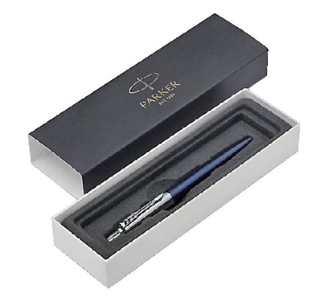 Een Balpen Parker Jotter Royal blue CT medium koop je bij VHK Kantoorartikelen