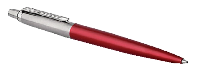 Een Balpen Parker Jotter Kensington red CT medium koop je bij VHK Kantoorartikelen