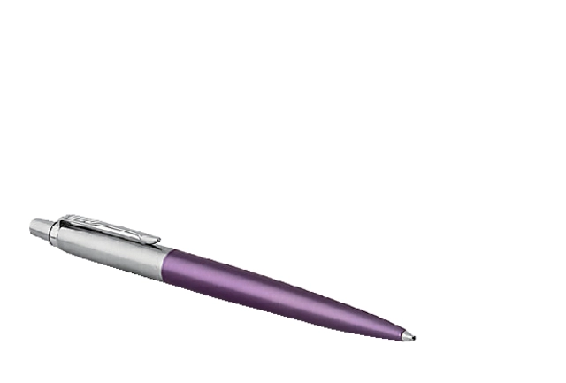 Een Balpen Parker Jotter Victoria violet CT medium koop je bij VHK Kantoorartikelen