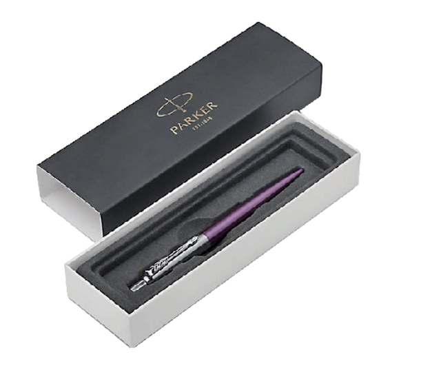 Een Balpen Parker Jotter Victoria violet CT medium koop je bij VHK Kantoorartikelen