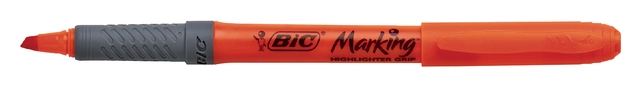 Een Markeerstift Bic brite liner grip oranje koop je bij VHK Kantoorartikelen