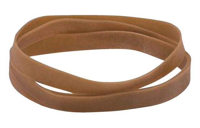 Een Elastiek Standard Rubber Bands 109 230x16mm 500gr 35 stuks bruin koop je bij Hoekmankantoorartikelen.nl