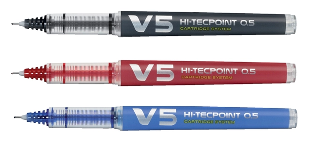 Een Rollerpen PILOT Begreen Hi-Tecpoint V5 fijn zwart koop je bij Hoekmankantoorartikelen.nl