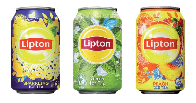 Een Frisdrank Lipton Ice Tea green blik 330ml koop je bij VHK Kantoorartikelen