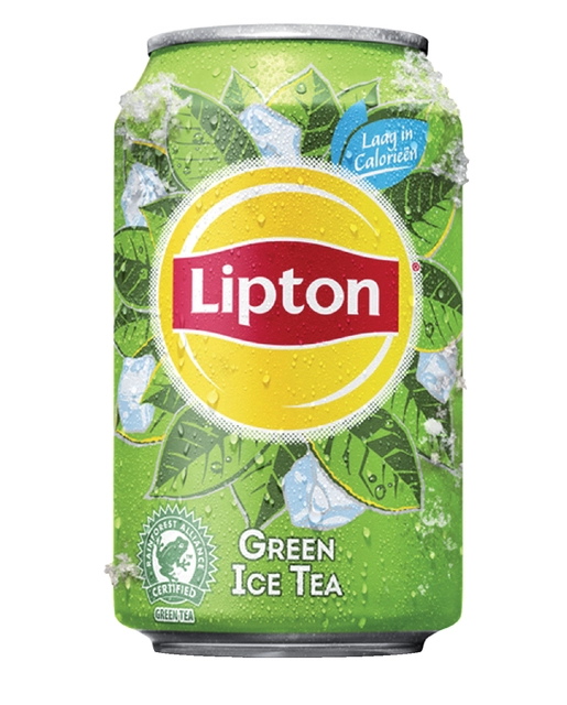 Een Frisdrank Lipton Ice Tea green blik 330ml koop je bij VHK Kantoorartikelen