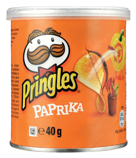 Een Chips pringles paprika 40 gram koop je bij VHK Kantoorartikelen