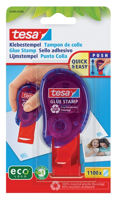 Een Lijmstempel tesa® transparant koop je bij VHK Kantoorartikelen