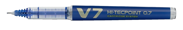 Een Rollerpen PILOT Begreen Hi-Tecpoint V7 medium blauw koop je bij VHK Kantoorartikelen