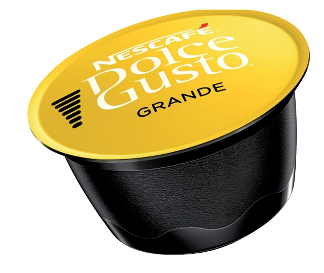 Een Koffiecups Dolce Gusto Grande 16 stuks koop je bij VHK Kantoorartikelen