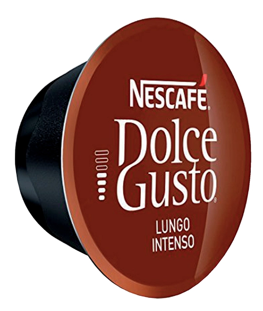 Een Koffiecups Dolce Gusto Lungo Intenso 16 stuks koop je bij VHK Kantoorartikelen