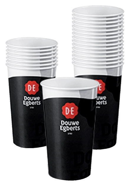 Een Beker Douwe Egberts 180ml karton 100 stuks koop je bij Hoekmankantoorartikelen.nl