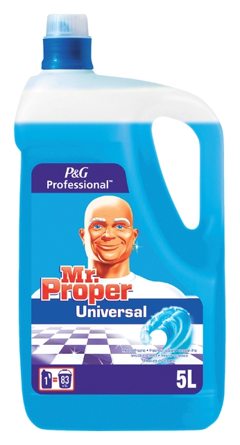 Een Allesreiniger Mr Proper ocean 5 liter koop je bij VHK Kantoorartikelen