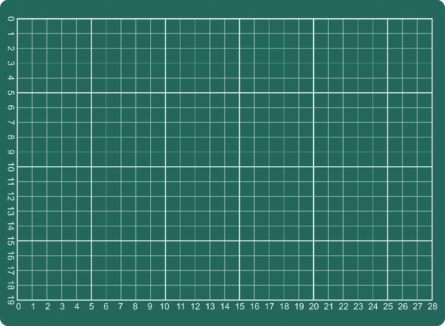 Een Snijmat A4 300x220mm groen koop je bij VHK Kantoorartikelen