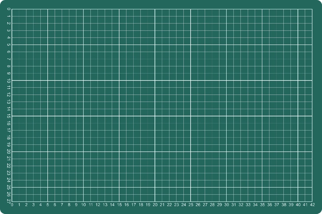 Een Snijmat A3 450X300mm groen koop je bij VHK Kantoorartikelen