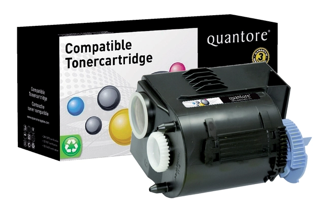 Een Tonercartridge Quantore alternatief tbv Canon C-EXV 21 blauw koop je bij Hoekmankantoorartikelen.nl