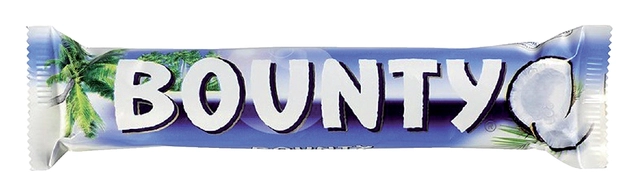 Een Snoep Bounty reep 24x57 gram koop je bij VHK Kantoorartikelen