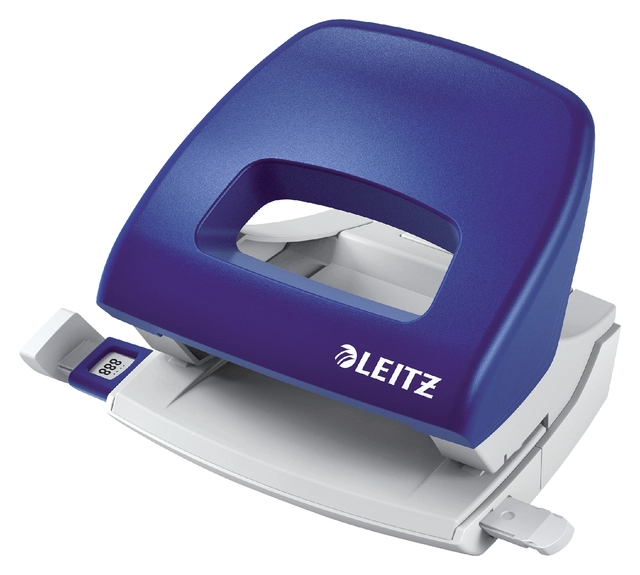 Een Perforator Leitz Nexxt bureau 16 vel blauw koop je bij VHK Kantoorartikelen