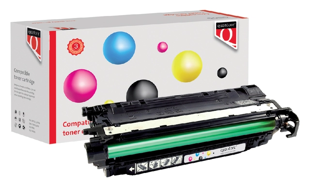 Een Tonercartridge Quantore alternatief tbv HP CE260A 647A zwart koop je bij VHK Kantoorartikelen