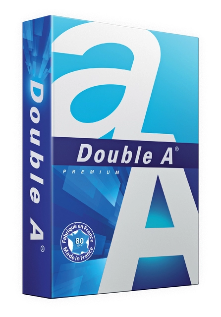 Een Kopieerpapier Double A Premium A4 80gr wit 500 vel koop je bij Hoekmankantoorartikelen.nl