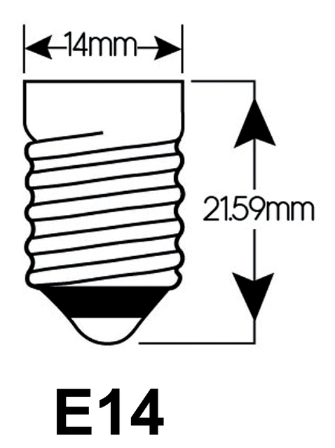 Een Ledlamp Integral E14 2700K warm wit 2W 250lumen koop je bij Hoekmankantoorartikelen.nl