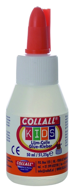 Een Kinderlijm Collall 50ml koop je bij VHK Kantoorartikelen