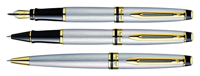 Een Vulpen Waterman Expert stainless steel GT medium koop je bij Hoekmankantoorartikelen.nl