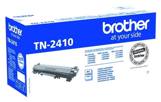 Een Toner Brother TN-2410 zwart koop je bij VHK Kantoorartikelen