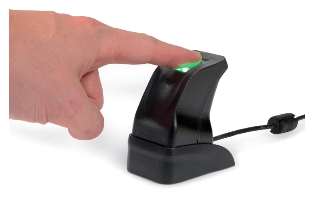 Een TimeMoto FP-150 USB fingerprint reader koop je bij VHK Kantoorartikelen