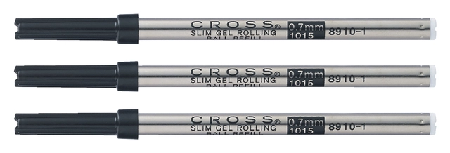 Een Rollerpenvulling Cross classic century en Click zwart 0.7mm koop je bij VHK Kantoorartikelen