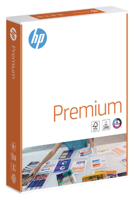 Een Kopieerpapier HP Premium A4 80gr wit 250 vel koop je bij Hoekmankantoorartikelen.nl